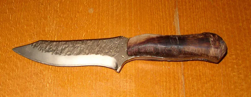 Anti’s early work knife, finished project