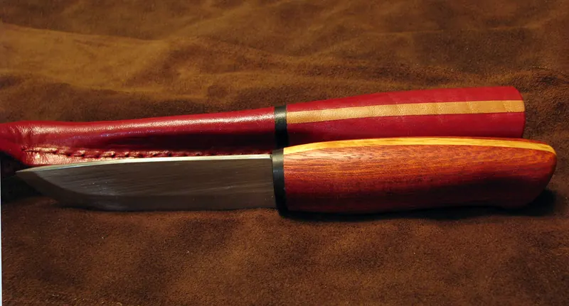 A Scandinavian knife for my brother, finished project