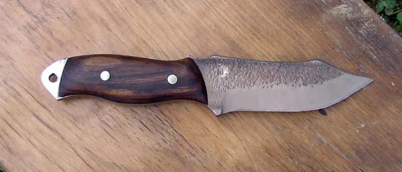 Roland’s early knife, finished project
