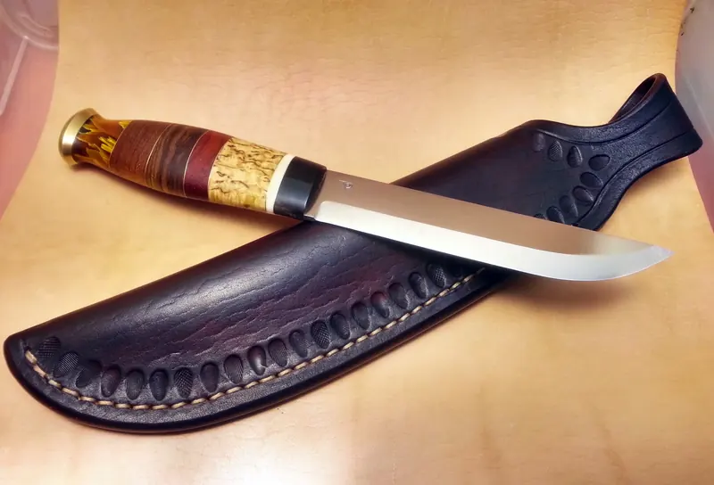 A knife for Andris’s relative, finished project