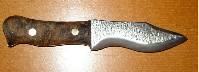 An early mushroom knife, finished project