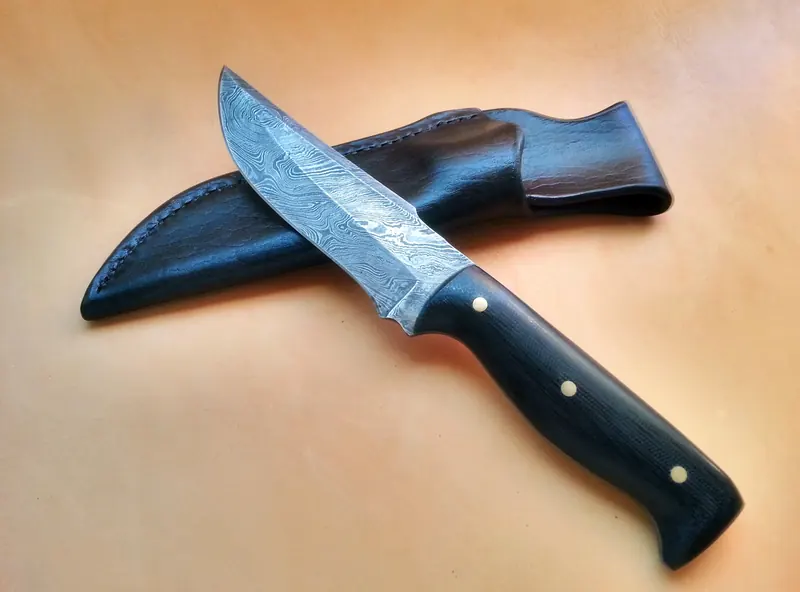Garik’s knife, finished project