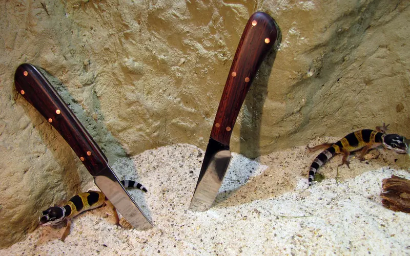 Small utility knives, finished project